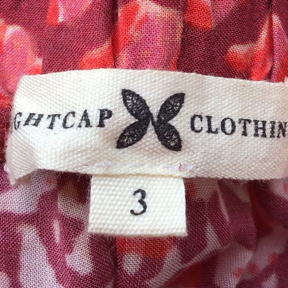 Nightcap Boho Ruffled Off The Shoulder Skirt Set NEW - Picture 8 of 13